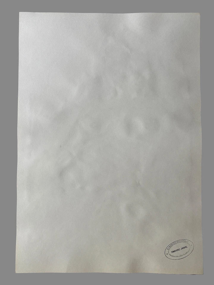 Fakhro Jamal, Aquarell auf Papier, weiblicher Akt, Erotik nude, 42 x 29,5 cm #3 - Bild 2 von 3