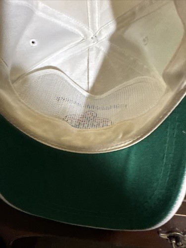 Cappello Strapback Vintage Amoco Olio Bianco Professionale, Campionato Guida - Foto 7 di 7