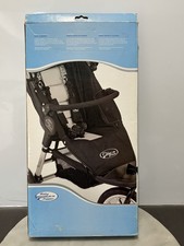 Barra de vientre ajustable clásica Baby Jogger City negra nueva caja abierta de plástico sellado