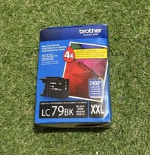 Brother LC79 LC79BK XXL Black Super High Yield Ink Cartridge EXPIRED 09/2023