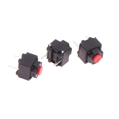 10Pcs Mute Button Silent Switch Wireless Mouse Button Micro Switch 6*6*7.3 - Photo 7/10