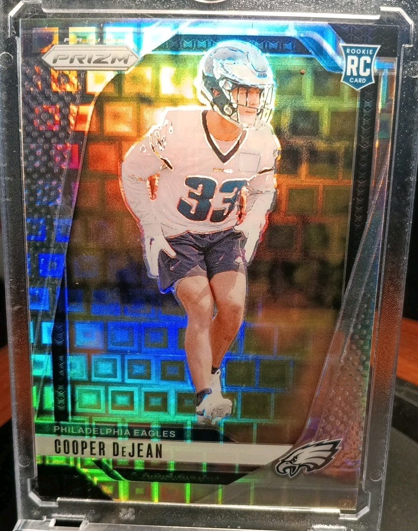 2024 Panini Prizm - Rookies Cooper DeJean #321 Pandora Prizm 44 /400 (RC)