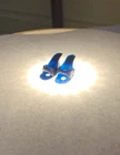 Vintage #1 Barbie Navy Pumps Heels With Holes Open Toe Commuter Set