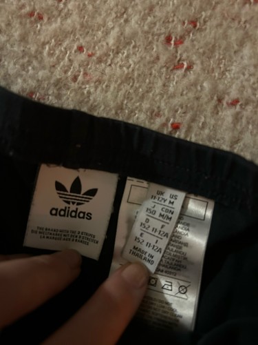 Girls Kids Adidas Black Leggings Camo - Picture 3 of 5