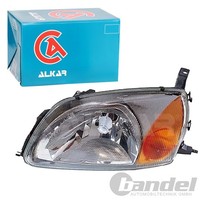 Alkar H4 Scheinwerfer +LWR-MOTOR Links Passend FüR Ford Courier Fiesta | 2745386
