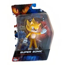 Sonic 3 Movie 5-Inch Super Sonic Action Figure – Highly Articulated Toy