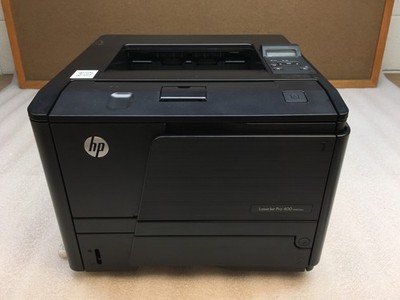 HP LaserJet Pro 400 M401dne Laser Printer 23K Pg Ct Toner Included