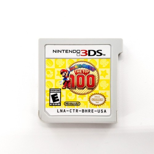 Mario Party: The Top 100 (Nintendo 3DS, 2017) Authentic Complete Tested & Works - Picture 2 of 6