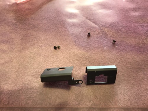 DELL LATITUDE E7450 OEM LEFT & RIGHT HINGES COVERS SET w/screws - Picture 1 of 3