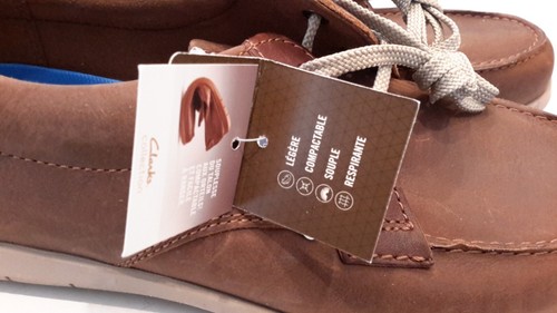Clarks Collection Extreme Comfort Flexway Men Size 11.5M Brown Shoes #15770 NWT - Picture 7 of 13