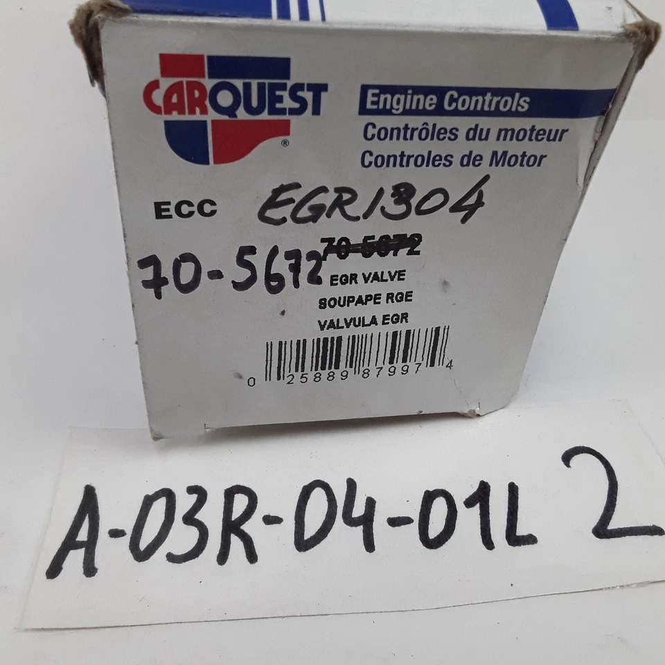 EGR Valve For Mercury Mystique Mazda B3000 Ford F-250 Lobo 1996-04 Aerostar 1997 - Image 4 of 4