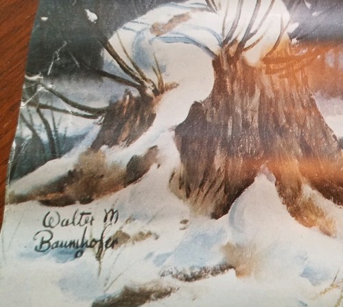 Calendario George Washington 1976 Vintage Barra Gris Eléctrico Único Valley Forge - Imagen 5 de 12