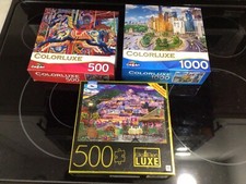 Puzzle lot of 3, 1000 Piece Puzzle Estate Sale Hundreds Available