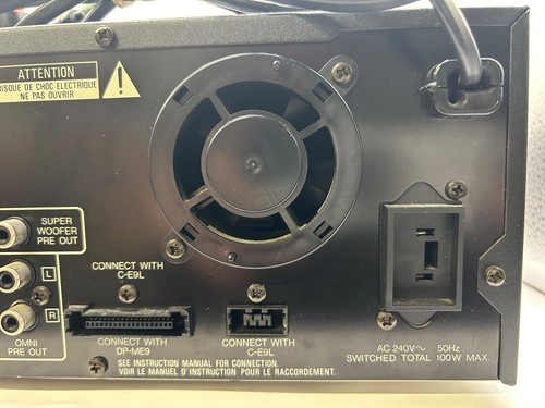 Original Kenwood B-E9 Stereo Endstufe/Graphic Equalizer *PAC bis 12.7.24* - Bild 9 von 10