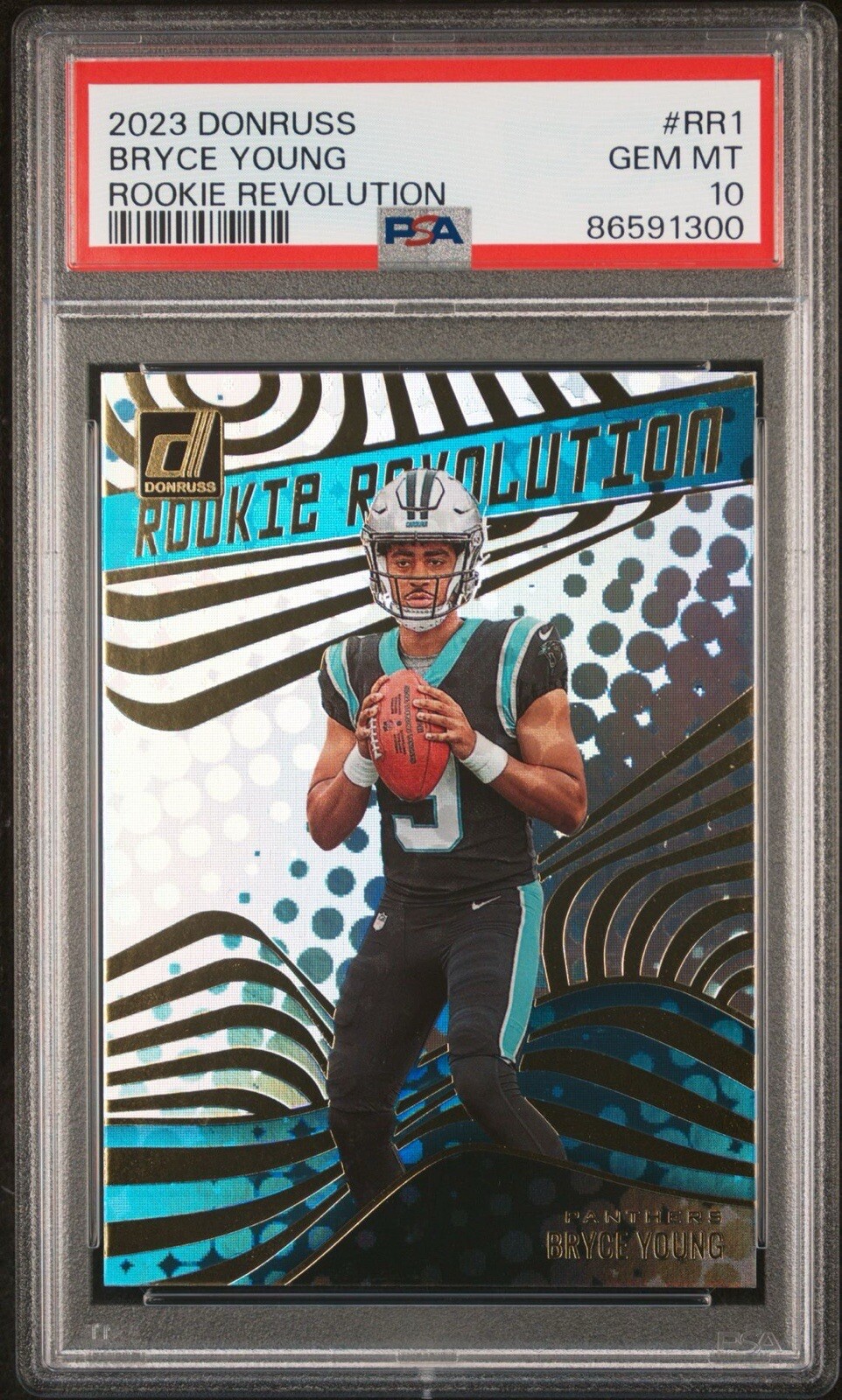 2023 Donruss #RR1 Bryce Young Rookie Revolution RC PSA 10 - POP 4