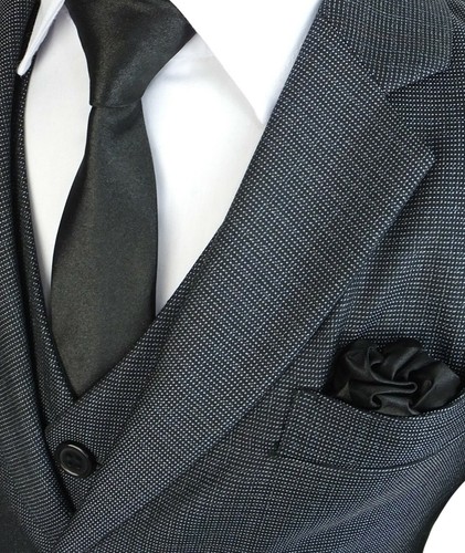 Kinder Jungen Anzug Tailored Fit für Hochzeit Kommunion Prom Jungenanzüge - Picture 13 of 49