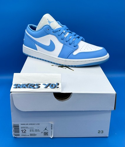 Jordan 1 Low UNC 2020 (AO9944-441) Women's Size 12 (Men's 10.5) - Picture 6 of 7