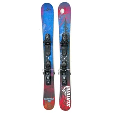 Summit Invertigo 118 Cm Skiboards Rocker with Atomic Ski Adjustable Bindings NEW