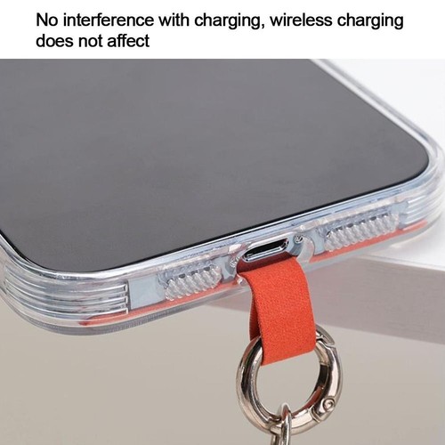 With Patch Phone Strap Lanyard Anti-lost Neck Ropes Phone Lanyards Outdoor - Photo 11 sur 21