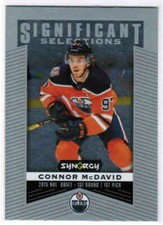 18/19 2018 UD SYNERGY HOCKEY SIGNIFICANT SELECTIONS CARDS SS-X U-Pick From List