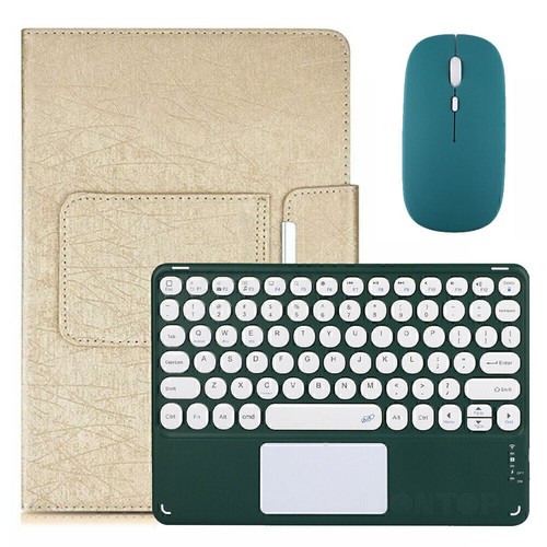 Touchpad Keyboard Case Mouse For Samsung Galaxy Tab A7 A8 A9+ S6 S7 S8 S9 S10 FE - Picture 26 of 53