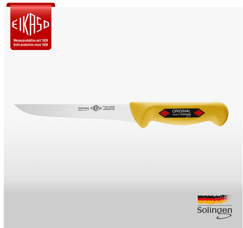 EIKASO Ausbeinmesser 16cm gelb made in Solingen - Bild 7 von 16