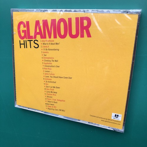 GLAMOUR HITS Indie Rock Hip-Hop Disco CD Amy Winehouse Jamelia Sugababes PROMO - Picture 2 of 5
