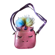 Under One Sky Small Purse Unicorn Pink Crossbody Girls Purse Cute Unicorn Purse