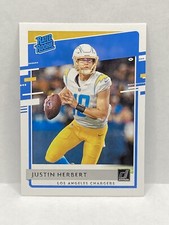 2020 Justin Herbert Donruss Rates Rookie #303