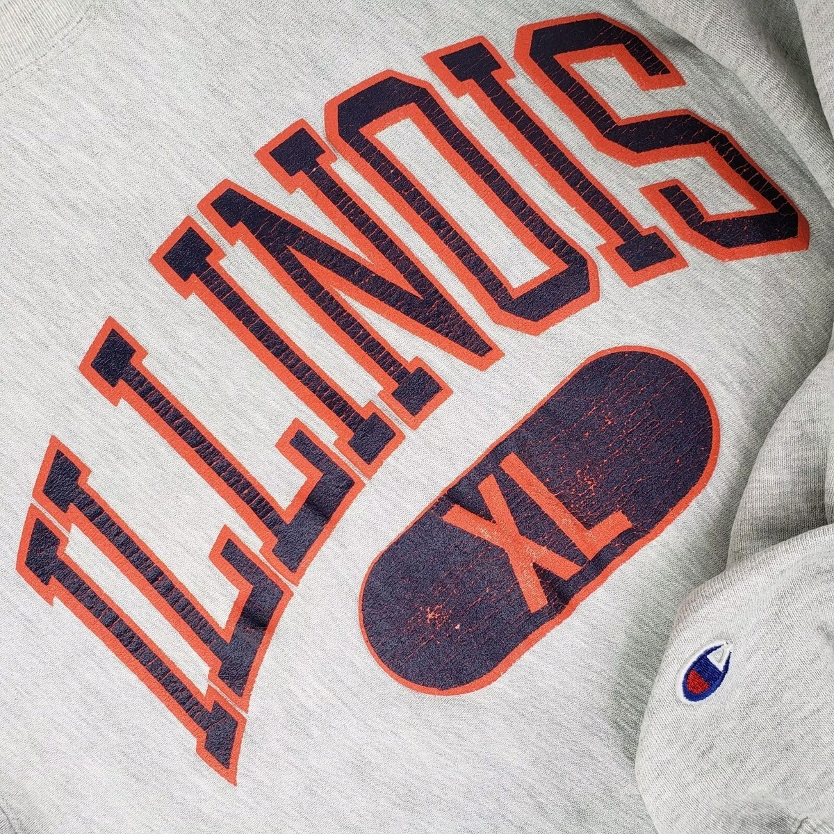 Vintage 90s Champion Reverse Weave Illinois Fighting Illini