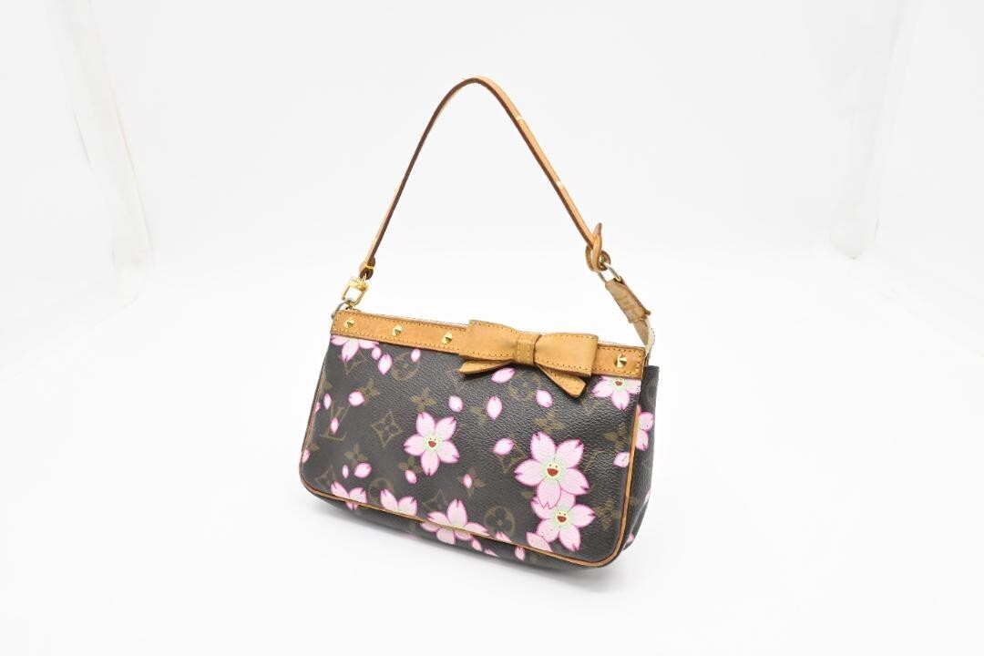 LOUIS VUITTON M92006 Monogram Cherry Blossom Pochette Accessoire