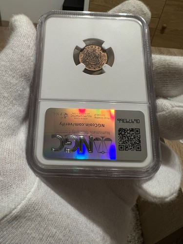 1 Ban 1900 Romania NGC MS63RB - Picture 2 of 4