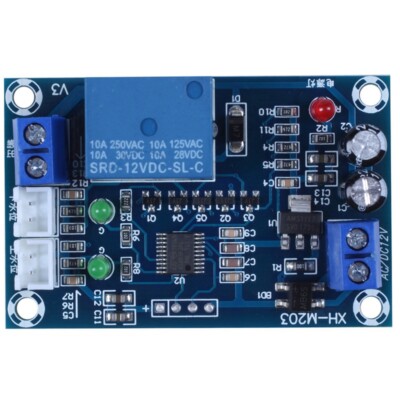 Xh-M203 Full Automatic Water Level Controller Pump Switch Module Ac/Dc 12V7010
