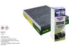 MANN-Innenraum-Filter+Klima-Fresh für VW Golf III 1H1 Polo 6N2 6N1 Lupo 6X1 6E1