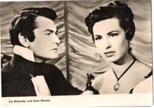 Starfoto Lia Amanda & Jean Marais DDR Progress Nr. 1385 Original Ostalgie DEFA