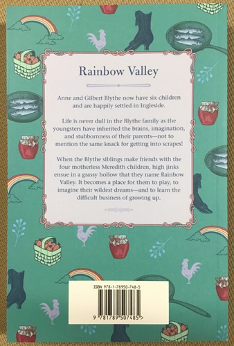 Rainbow Valley (Anne of Green Gables) Paperback by L. M. Montgomery NEW 📖 - Picture 2 of 2