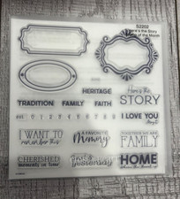 CTMH Stamp Of The Month - Here's the Story S2202 New Retired
