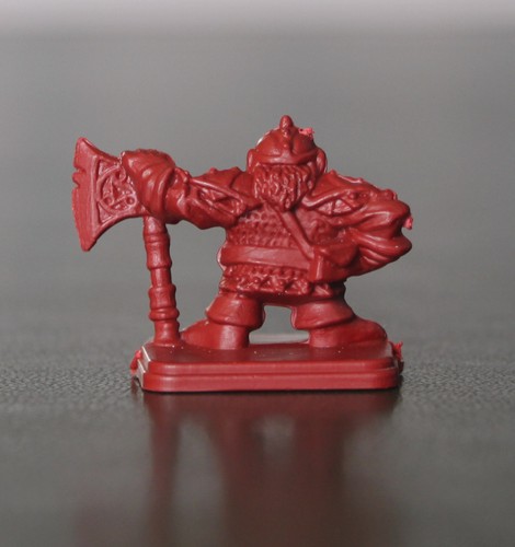 HEROQUEST figurine héros nain - dwarf miniature HERO QUEST MB GW original - Foto 2 di 2