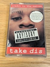 CREDIT TO THE NATION - TAKE DIS CASSETTE Tape TESTED Excellent Condition