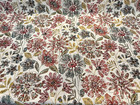 Swavelle Happy Note Coral Rose Floral Chenille Upholstery Fabric By The Yard