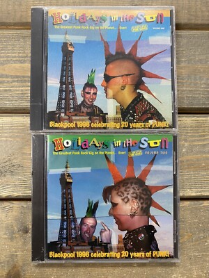 Holidays in the Sun by Punk Artists (CD, May-1997, Cleopatra) Volume 1 & 2