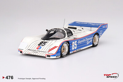 1/18 Porsche 962 No.85 Bayside Disposion Racing 1987 Leguna Seca 300 km TS0476