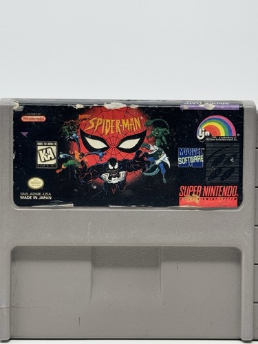 Spider-Man for Super Nintendo *SNES* Authentic - Tested - Ships Same Day - Picture 2 of 7