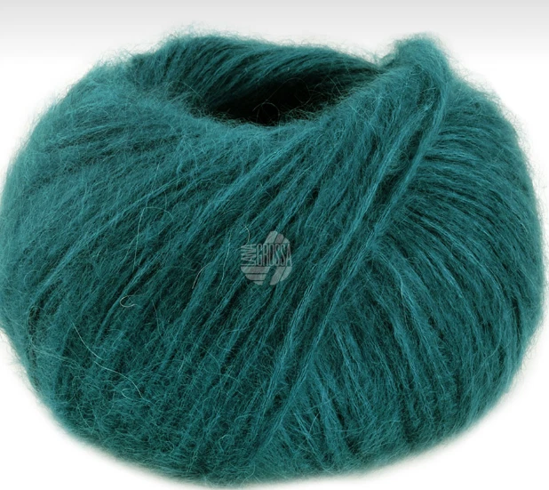 (kg/250€) SOPO SUPERKID SETA Kid-Mohair-Seide Lana Grossa 25g F. 23 PORTOFREI