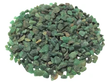 Emerald Semi Tumbled Gemstone Mini Chips 3-10 mm: Choose Oz or lb ('A' Grade)