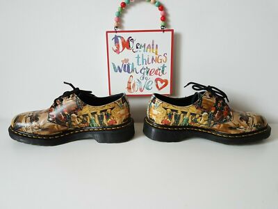 靴 Dr.Martens 1461 D'ANTONIO RENAISSANCE Dr MARTENS 1461 3 hole museum d'antonio renaissance artist