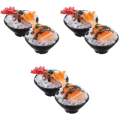 3 Pack Sushi-Modell Spielzeug Für Die Küche Probieren Kind