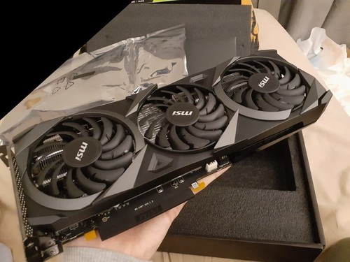 MSI NVIDIA GeForce RTX 3060 GDDR6 Graphics Card (RTX3060VENTUS3X12GOC) - 第 1/4 張圖片