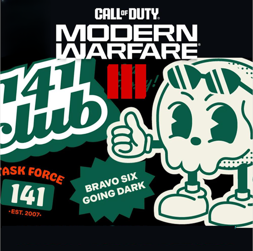 141 Club Bundle Bone Fide Weapon Charm Call of Duty Modern Warfare III MW3 MWIII