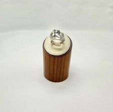 Trendy Sterling Silver Cross Ring Size 7 3/4